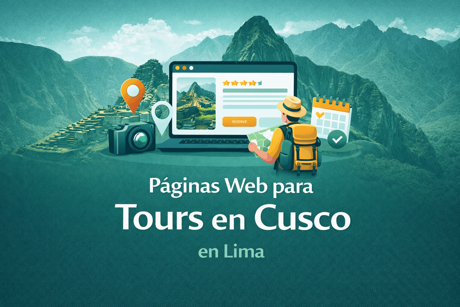 Página web para tours en Cusco, Perú