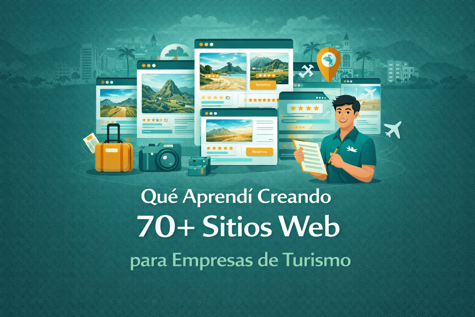 Lecciones aprendidas creando 70+ sitios web para empresas de turismo