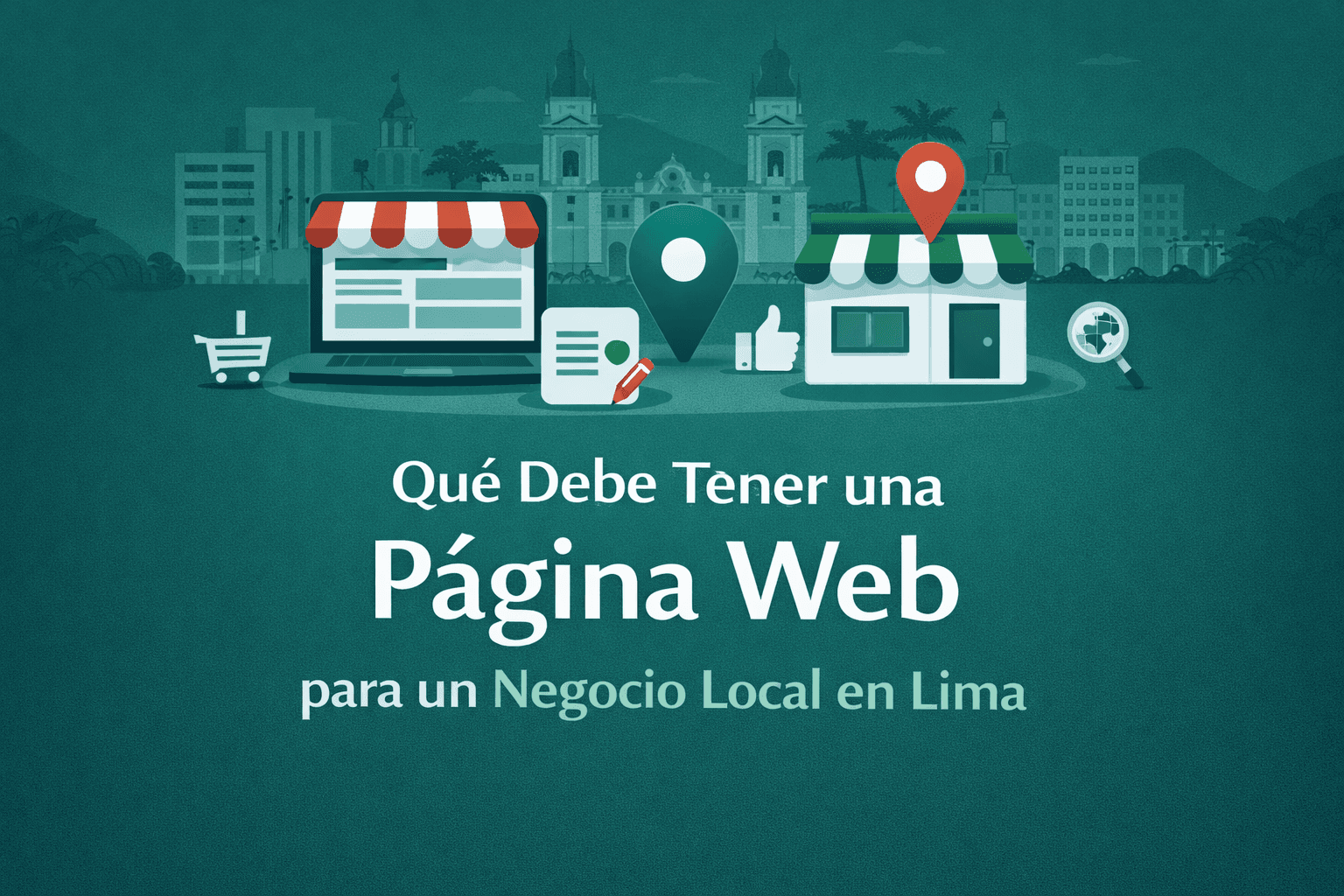Página web para negocio local en Lima